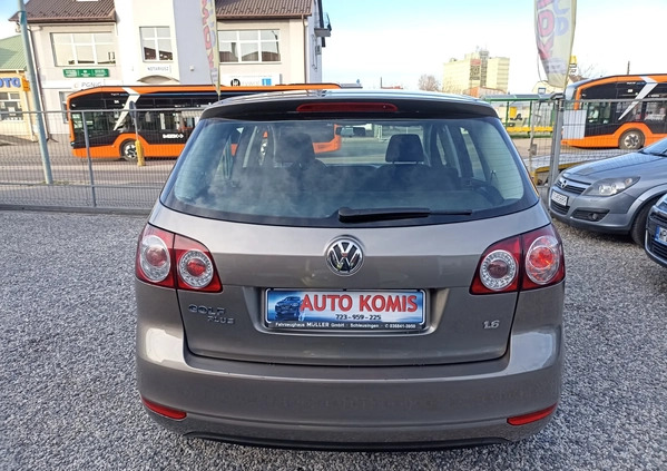 Volkswagen Golf Plus cena 24999 przebieg: 160000, rok produkcji 2009 z Czarna Białostocka małe 436